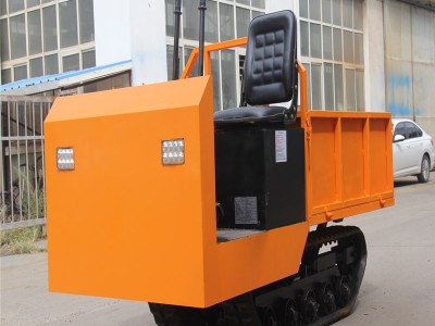 山東廠家供應(yīng)履帶車田間果園小型轉(zhuǎn)運車1T座駕履帶車