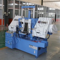 液壓送料GB4235魯班鋸業(yè)雙柱金屬帶鋸床 切割強 質量強