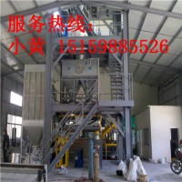 樓塔式干粉砂漿攪拌機(jī)膩?zhàn)臃鄹煞凵皾{攪拌站