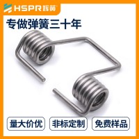 切割機(jī)扭轉(zhuǎn)彈簧五金不銹鋼扭簧輝簧彈簧來圖來樣定制
