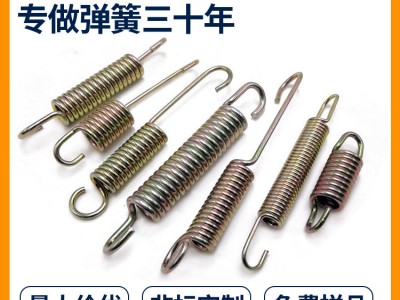 拉力拉伸彈簧304不銹鋼汽車(chē)?yán)鞆椈奢x簧彈簧廠家供應(yīng)