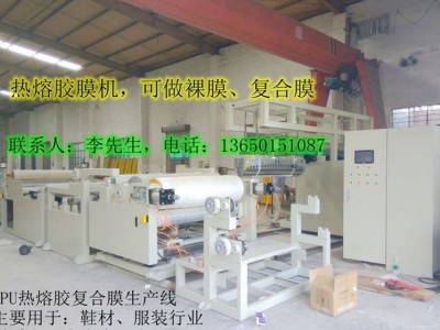 熱熔膠膜機(jī)，低溫?zé)崛勰z膜機(jī)， TPU熱熔膠膜機(jī)