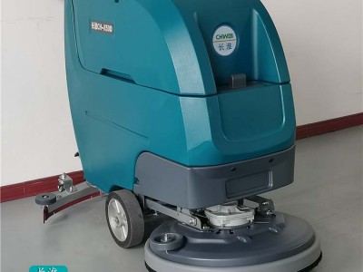 手推半自動(dòng)洗地機(jī) 長(zhǎng)淮X50洗地設(shè)備 大刷盤