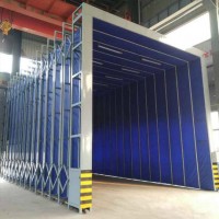 對接伸縮式噴漆房 技術(shù)要求及價格