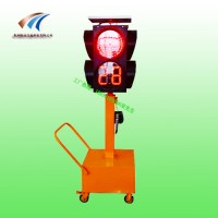 兩層太陽能紅綠燈 多功能交通信號燈報價