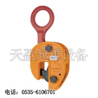 SVC2豎吊鋼板鉗價格,豎吊鋼板鉗設有彈簧鎖安全系數(shù)高