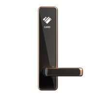 愛(ài)智達(dá)鋁合金智能門(mén)鎖 酒店磁卡鎖 木門(mén)刷卡鎖