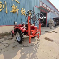 帶絞盤的拖拉機牽引機 拖拉機放線車