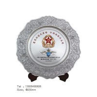 刑警退役紀(jì)念牌定制武警部隊(duì)老兵聚會(huì)紀(jì)念品純錫獎(jiǎng)牌定做