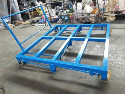 制動四輪手推車  地鐵運(yùn)輸軌道車 平板車