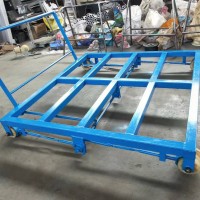 制動(dòng)四輪手推車  地鐵運(yùn)輸軌道車 平板車