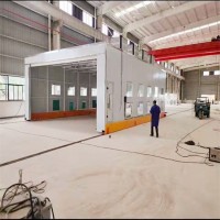 定做加工整體移動噴漆房整套設備