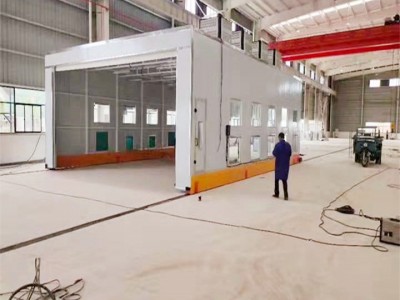 整體移動(dòng)噴漆房多種組合方式