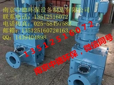 南京中德專業(yè)生產(chǎn)PG污泥切割機(jī)，管道破碎機(jī)，處理糞污和污泥