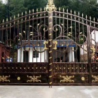 遵義鐵藝大門貴陽鋅鋼圍欄畢節(jié)市政護欄