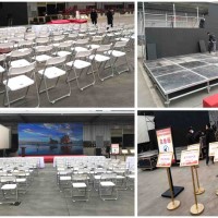 西安校園桁架舞臺(tái)搭建,校園led大屏道旗桌椅租賃展架條幅傳單