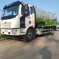 廠家供應(yīng)14立方清洗吸污車報價表大型高壓清洗吸污車價格表