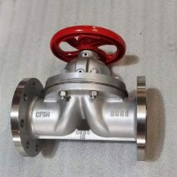 JBN-G41F46襯氟隔膜閥-專業(yè)定做非標(biāo)放料閥