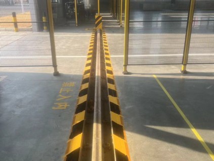 南京廠區(qū)道路劃線，達尊工廠車間的5S管理