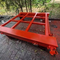 便捷自制動(dòng)軌道車 松手即剎制動(dòng)工具車 定制平板車