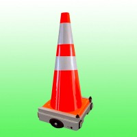 沈陽封路路錐機(jī)器人 遠(yuǎn)程遙控封道警示路錐系統(tǒng)