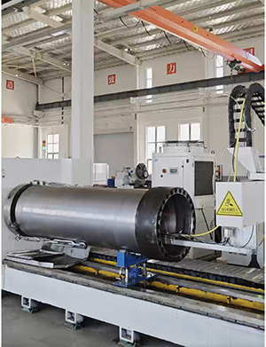 鋼筒內外壁激光熔覆修復加工技術