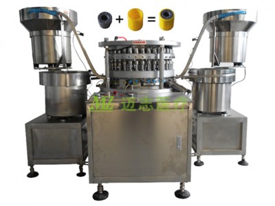 邁志真空采血管生產(chǎn)線蓋帽復(fù)合機(jī)