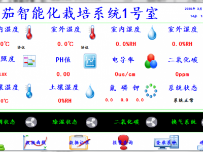番茄智能化栽培控制系統(tǒng)