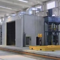 全自動(dòng)封閉式大型工業(yè)噴砂房