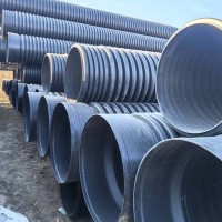 PE大口徑雙壁波紋管市政排水排污管環(huán)剛度高SN4/SN8