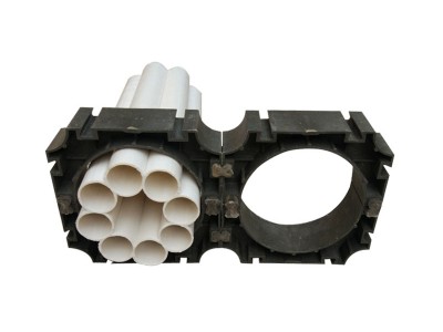 梅花管支架電力圓管枕格柵管管架 PVC固定支架 電力電纜排管