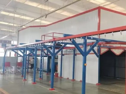 智能溫控烘干涂裝生產(chǎn)線