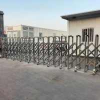 泰安雙興學(xué)校伸縮門電控箱安裝