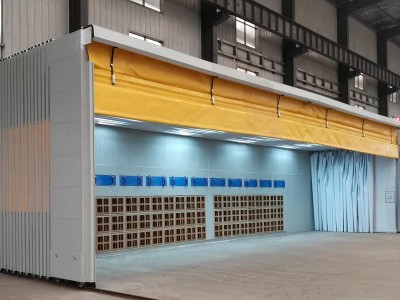 移動伸縮式噴漆房工作原理及應(yīng)用范圍