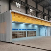 移動伸縮式噴漆房工作原理及應用范圍