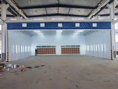 移動伸縮式噴漆房制造商