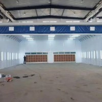 移動(dòng)伸縮式噴漆房制造商