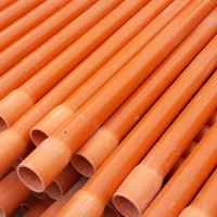 市政電網(wǎng)改造CPVC電力管 城市地下預(yù)埋管 電纜保護(hù)穿線管