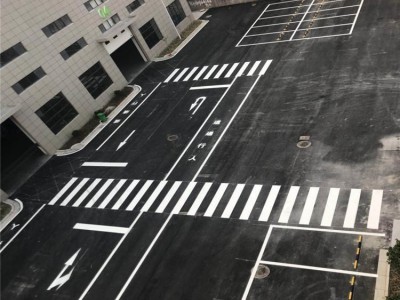 吳江沙溪鎮(zhèn)人行道劃線