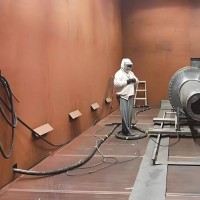 無(wú)需土建無(wú)基礎(chǔ)噴砂房工業(yè)涂裝高效除銹解決方案