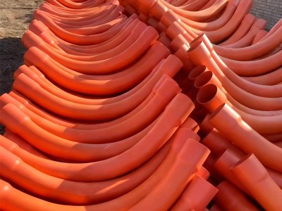 廠家直供耐腐蝕CPVC電力管彎頭 45度90度穿線管大弧彎